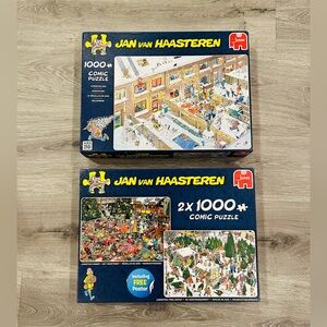 🎄🧩 3 Jan Van Haasteren Christmas Puzzles 🎄🧩